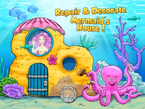 Screenshot #6 pour Mermaid Ava and Friends - Ocean Princess Hair Care, Make Up Salon, Dress Up and Underwater Adventures