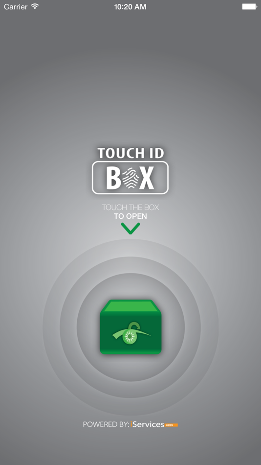 #1. Touch ID Box (iOS) 来自: iServices, Lda