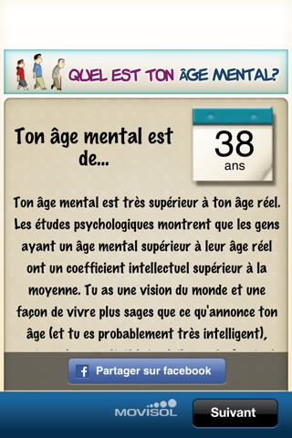 What is your mental age?: discover how old your mind is screenshot 4