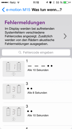 e-motion® M15 screenshot 4