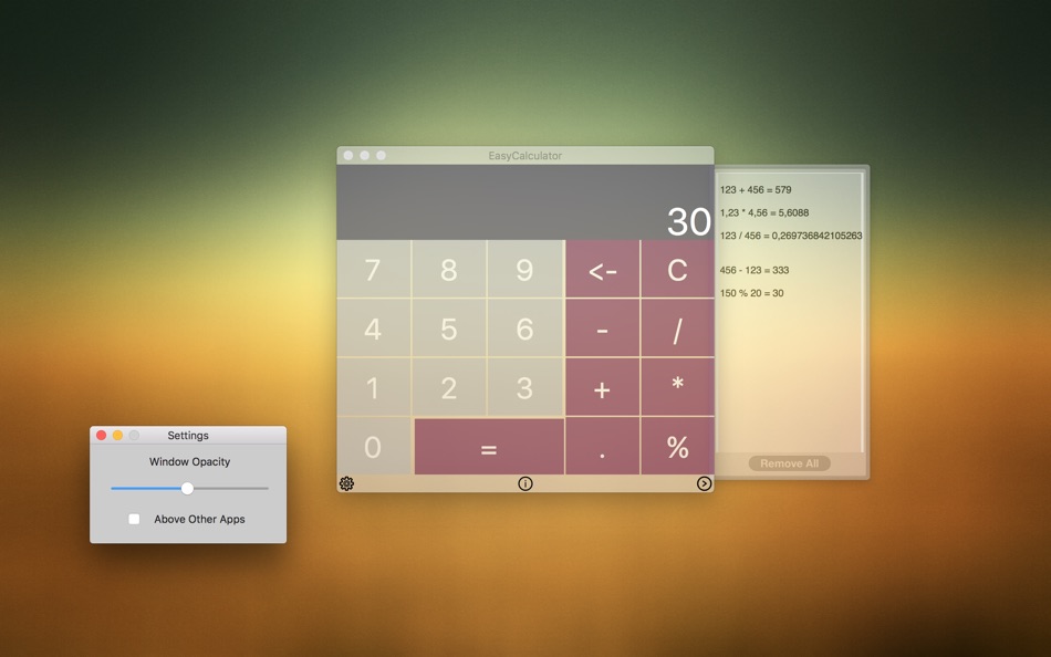 #2. EasyCalculator (macOS) بواسطة: Tamas Iuliu