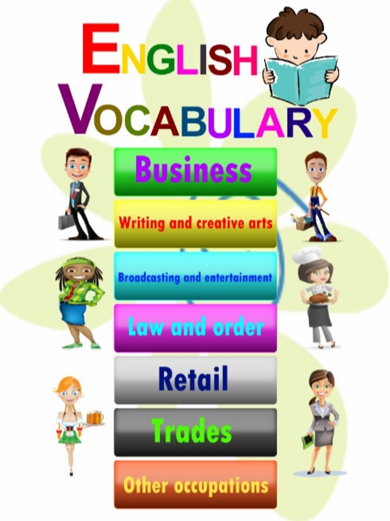English vocabulary learning - Occupation How to learning english fast is speaking screenshot 3