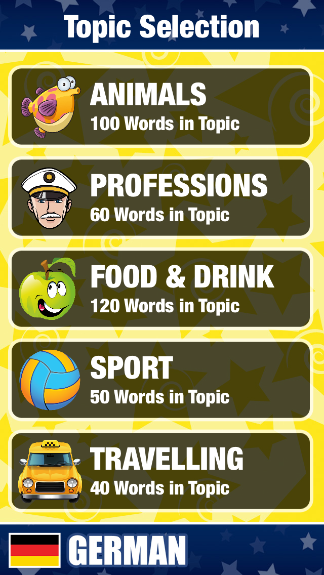 Screenshot #1 pour Easy German.