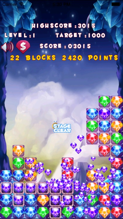 Jewel Blitz - Free Addictive Crush & Pop Puzzle Game
