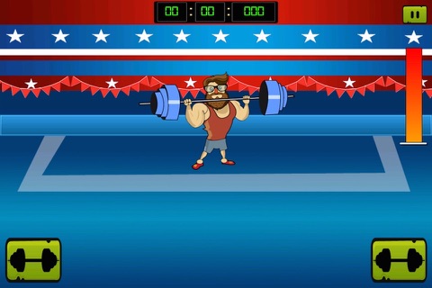 ` Hipster Weight Lifting: Tiny Meat Head Battle Competition Games screenshot 2