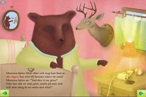 Guldlock och de tre björnarna - En interaktiv barnbok i HDのおすすめ画像5