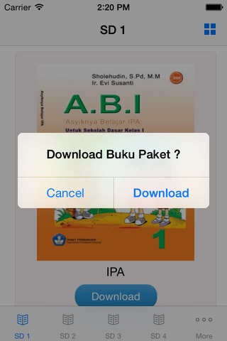 Buku Paket SD screenshot 3