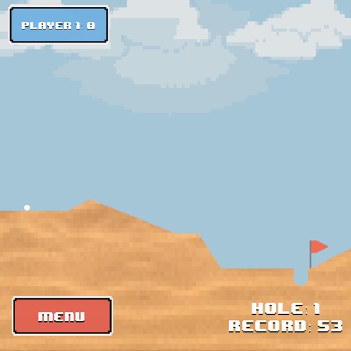 Desert Golf 2D iOS App