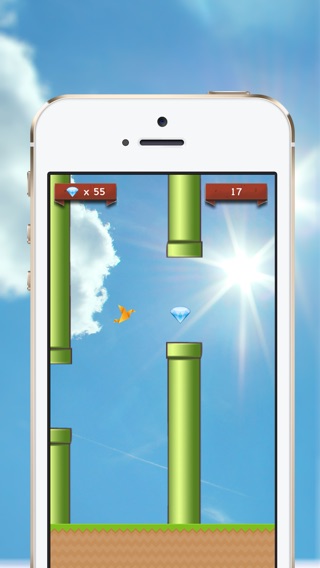 Flappy Paper Bird - top free bird gamesのおすすめ画像3