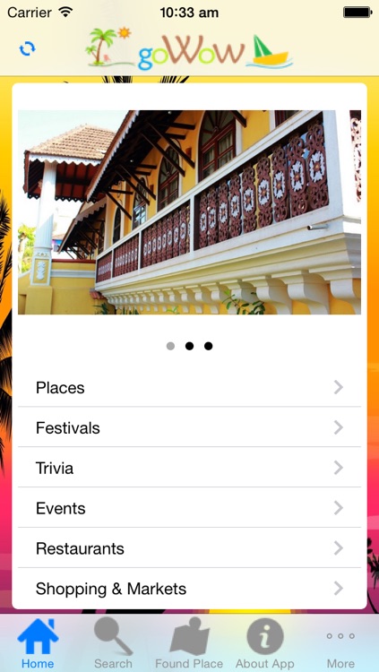 GoWow GOA: Travel Guide App