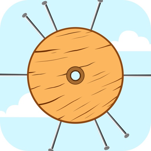 Wood Wheel. Icon