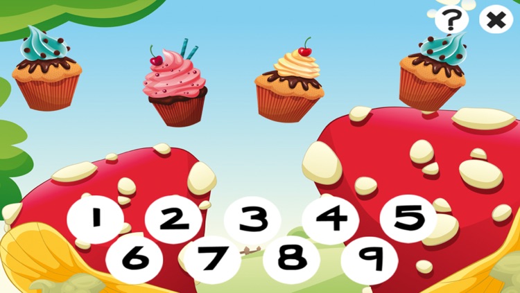 123 Counting Bakery for Children: Learn to Count the Numbers 1-10