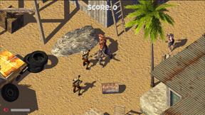 Break Out Zombie Town Survival screenshot