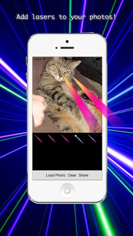 レーザーで - あなたの写真にエフェクト"レーザーで'クール追加！のおすすめ画像3