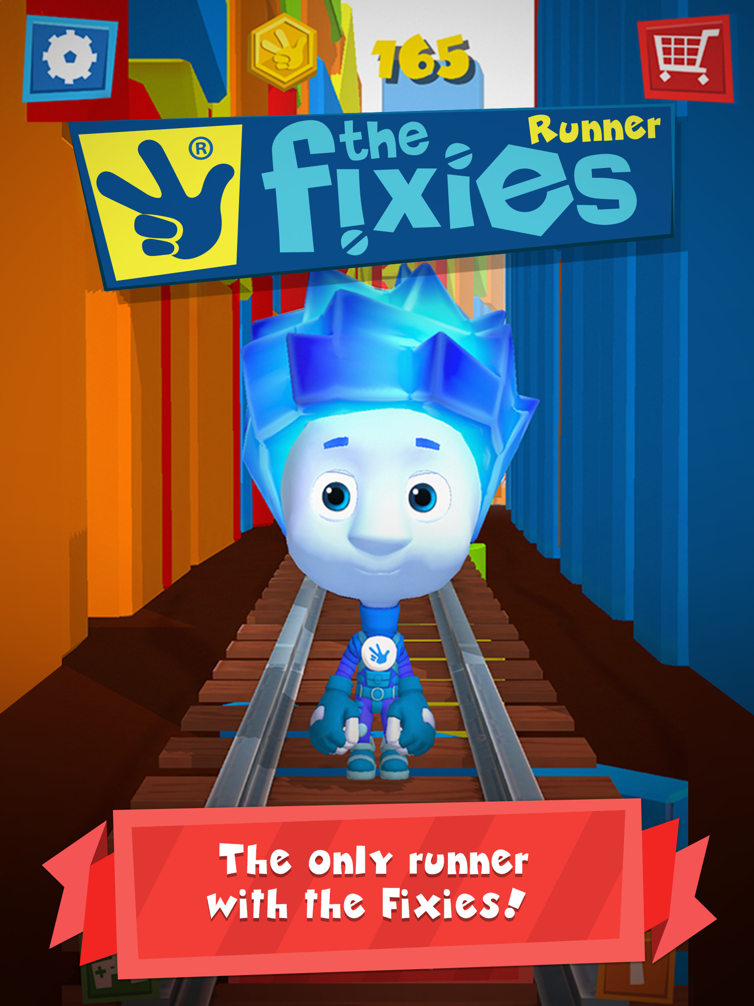 Fixi-runner: help Nolik to keep the balance