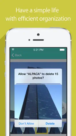 Game screenshot ALPACA - delete photos efficiently, organize camera roll and save memory hack