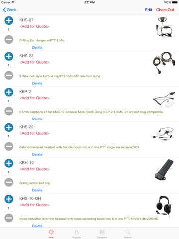 Lee's Tools For Kenwood iPad screenshot