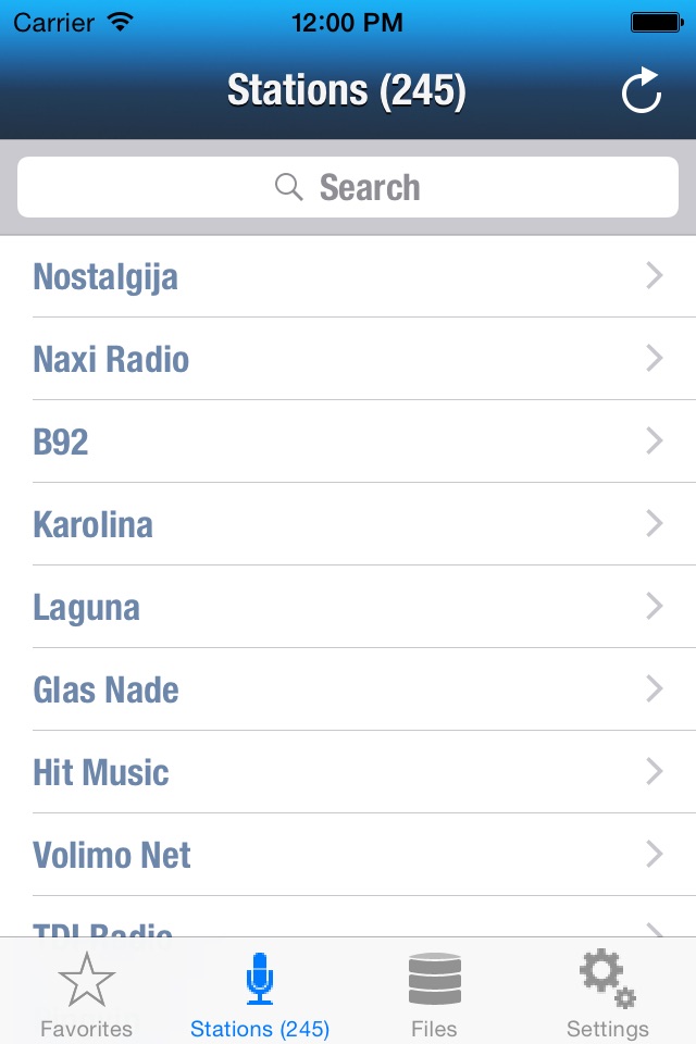 Serbian Radio Pro screenshot 3