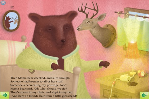 Goldilocks and The Three Bears Interactive Storybook for Children screenshot 4