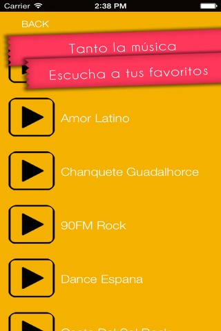 Spanish Music Radio / España Música Radio - Radio Español screenshot 2