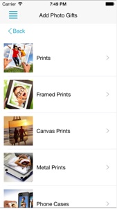 Global Print - Premium Quality Prints and Photo Gifts. We deliver to USA and Canada. Edit, Print, Send. screenshot #2 for iPhone