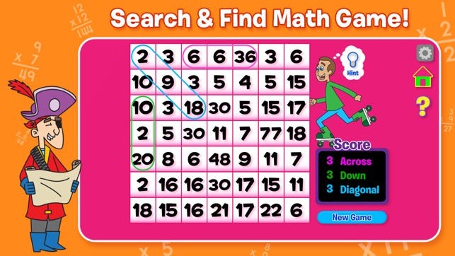 Multiplication Flash Cards from School Zone(圖4)-速報App