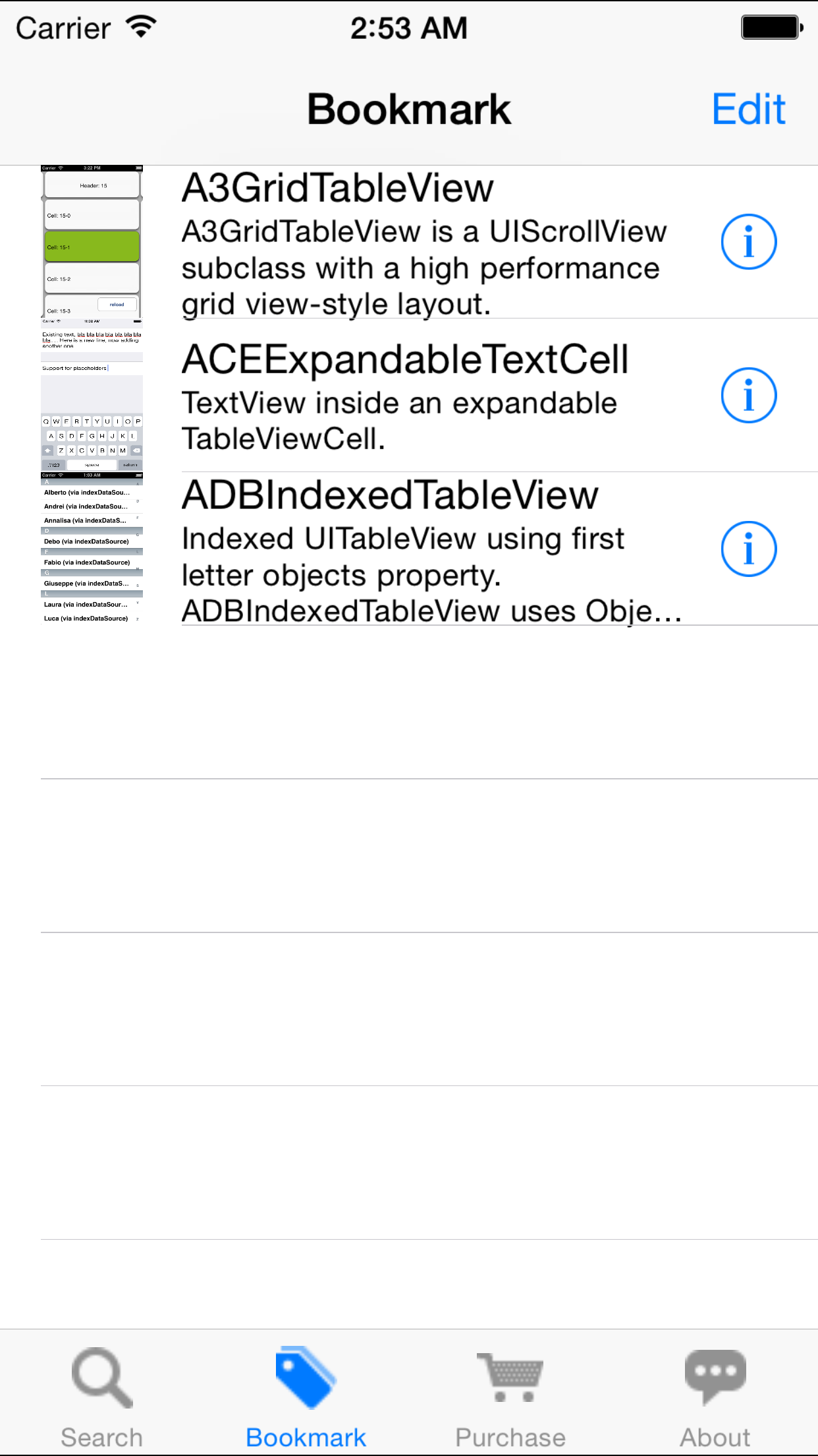 Cocoa Assist - iOS Control/Library Finder