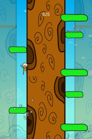 Stickman Jump - Make The Doodle Guy Run Mega High screenshot 3