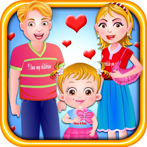 Baby Hazel Valentine Day iOS App