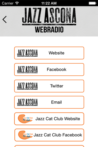 JazzAscona Radio screenshot 2