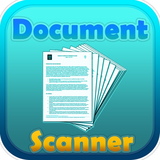 Fast Document Scanner Icon