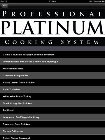 Platinum Cookware by Antix HD screenshot 3