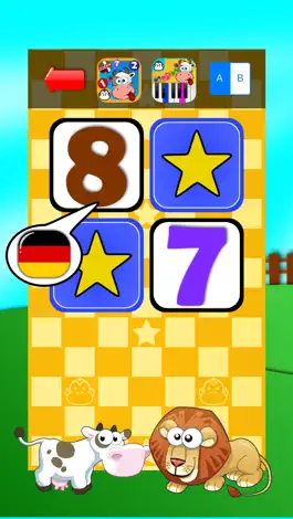 Game screenshot Baby Match Game - Learn the numbers in German mod apk