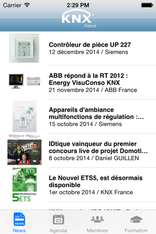 KNX France screenshot 2