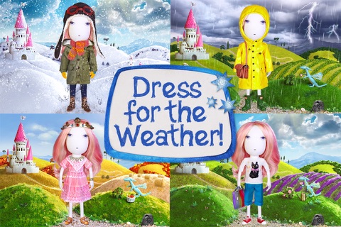 Alice's Weather. Dress-Up! screenshot 2