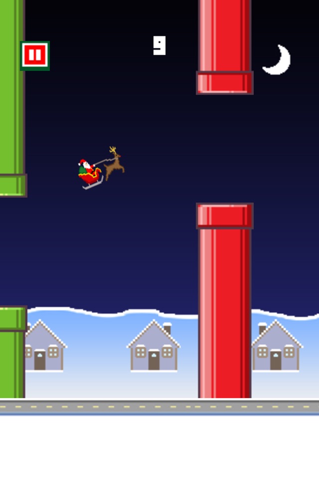 Flying Santa - North Pole Tracker Game! screenshot 3