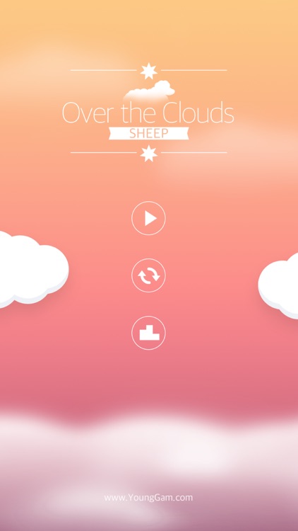 Over the Clouds : Sheep Free ( Sleepy & Healing game )
