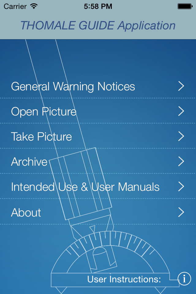 Thomale Guide Application