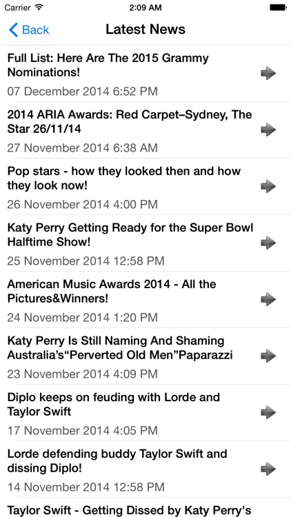 Fan Club Trivia: Katy Perry edition