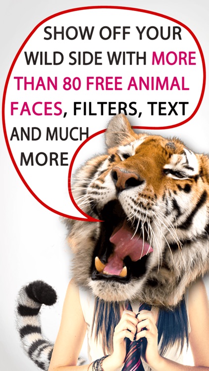 My Animal Face Blender – Show off your wild side by adding animal faces and tails to your pictures (perfect for selfies) screenshot-0
