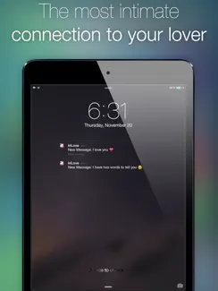 InLove - App for Two: Event Countdown, Diary, Private Chat, Date and Flirt for Couples in a Relationship & in Love iPad image 1