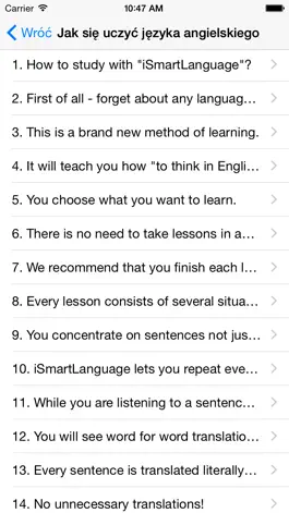 Game screenshot Angielski na co dzień apk