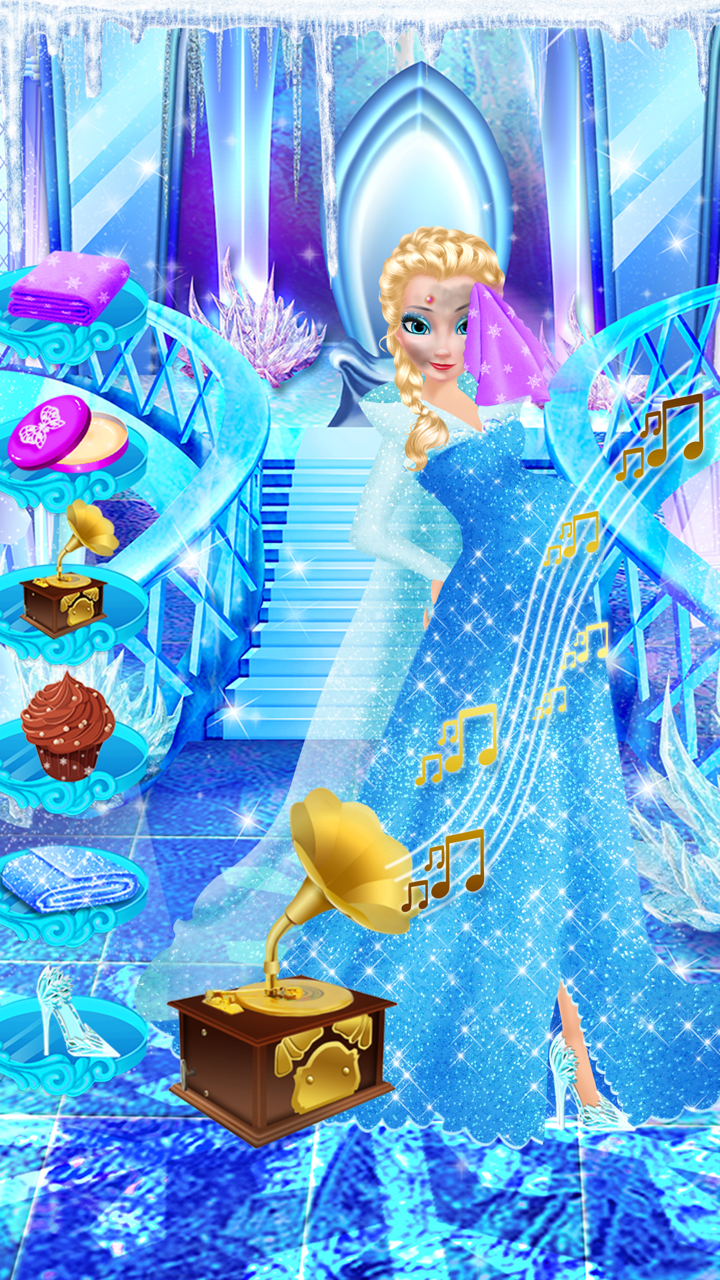 Mommy Queen's Newborn Ice Baby - Infant Child & Birth Care Games screenshot 2