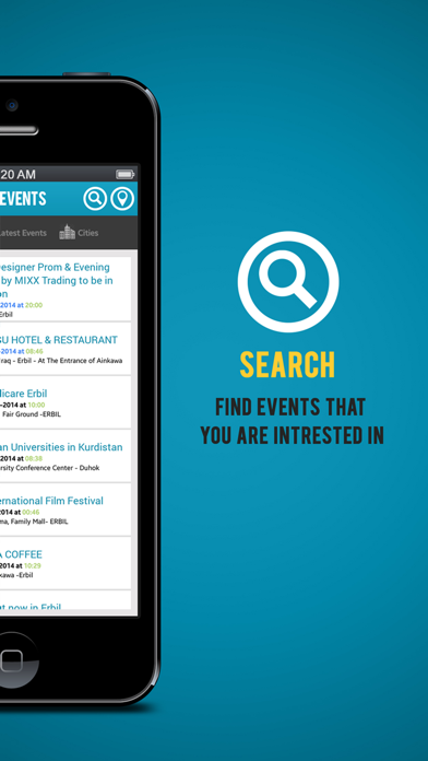 Screenshot #1 pour Kurdistan Events