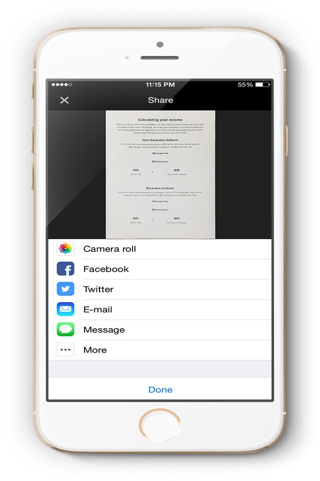 iPhone screenshot