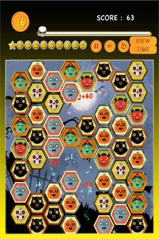 Halloween Monster Academy - Scary Dead Creatures Puzzle Match- Free screenshot 2