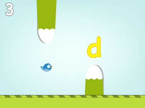ABC Flappy Game - Learn The Alphabet Letter & Phonics Names One Bird at a Timeのおすすめ画像2