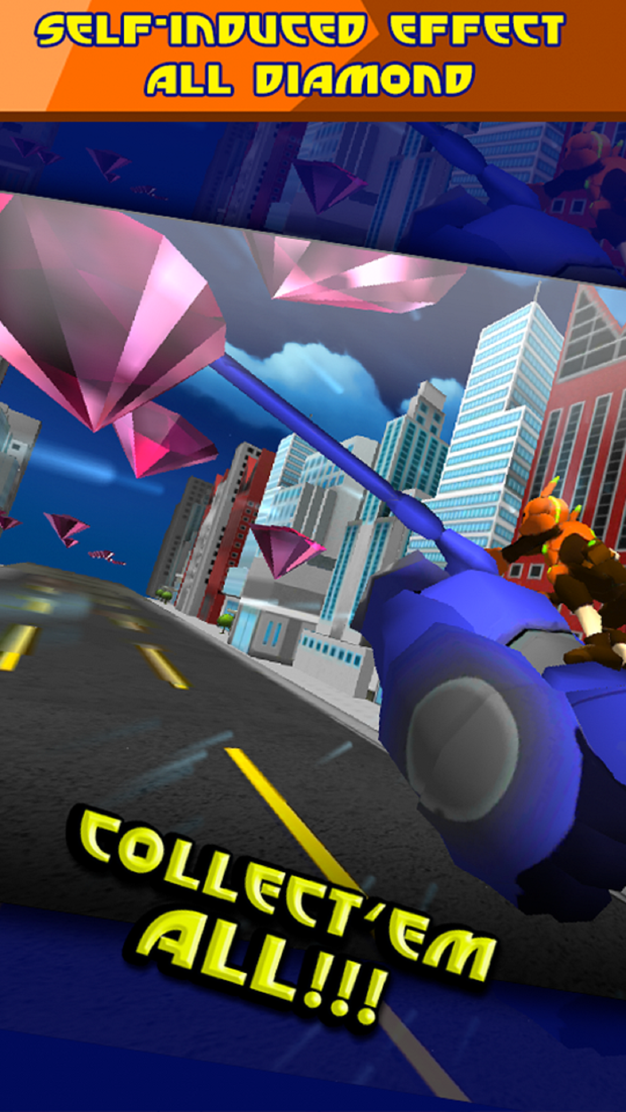 3D Big Robot Super Hero Fly Surfers : Jetpack Endless Man Arcade Run screenshot 4