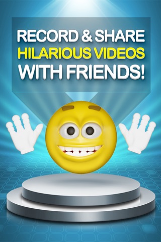 Talking 3D Emoji 2 - Helium Booth Voice Changer Video Gif Maker screenshot 3