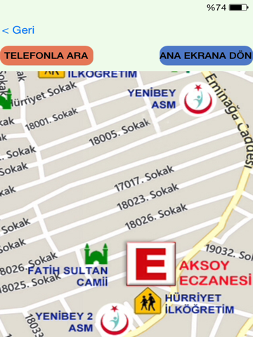 Screenshot #5 pour Nöbetçi Eczane Adana